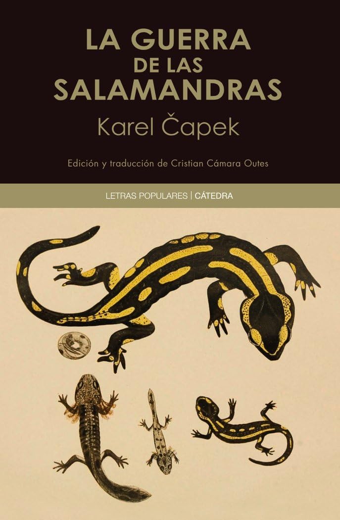 Libro: La guerra de las salamandras (Letras Populares)
