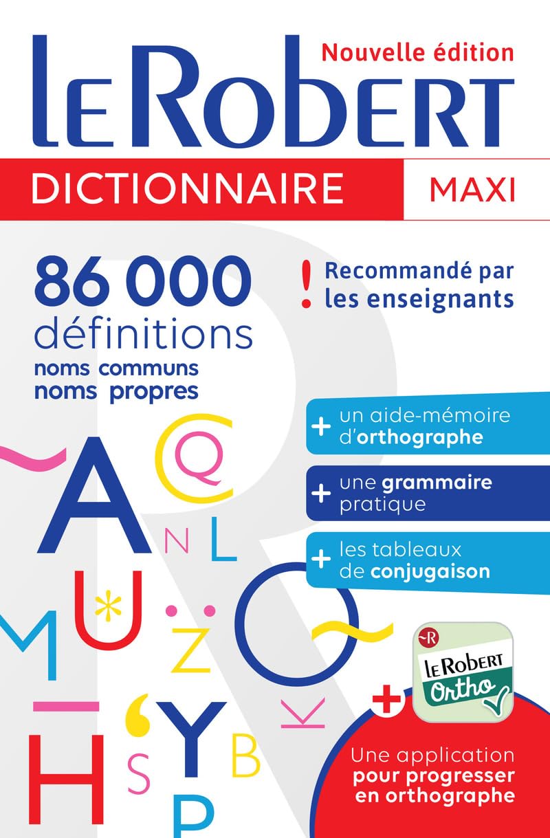 Libro: Le Robert maxi Langue Française