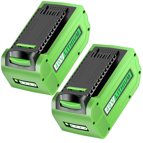 Batería-de-litio-de-40-V-para-Greenworks:-40-voltios,-6,0-Ah-(29472,-29462,-2901319,-25302-y-24322).-Reemplazo-de-batería-para-cortacésped-Greenworks-40-V-G-MAX-(paquete-de-2,-6-Ah).
