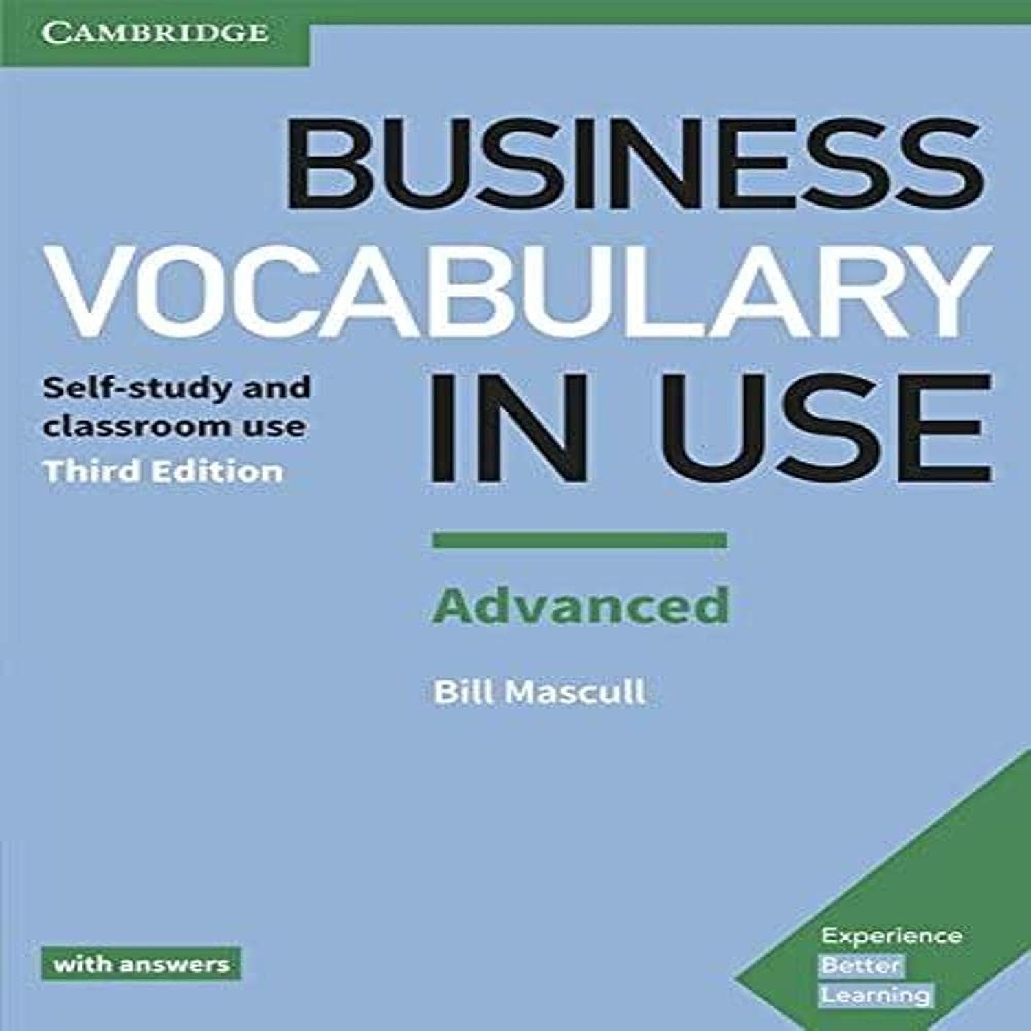 Libro: Business Vocabulary in Use: Advanced Book with Answers Third Edition