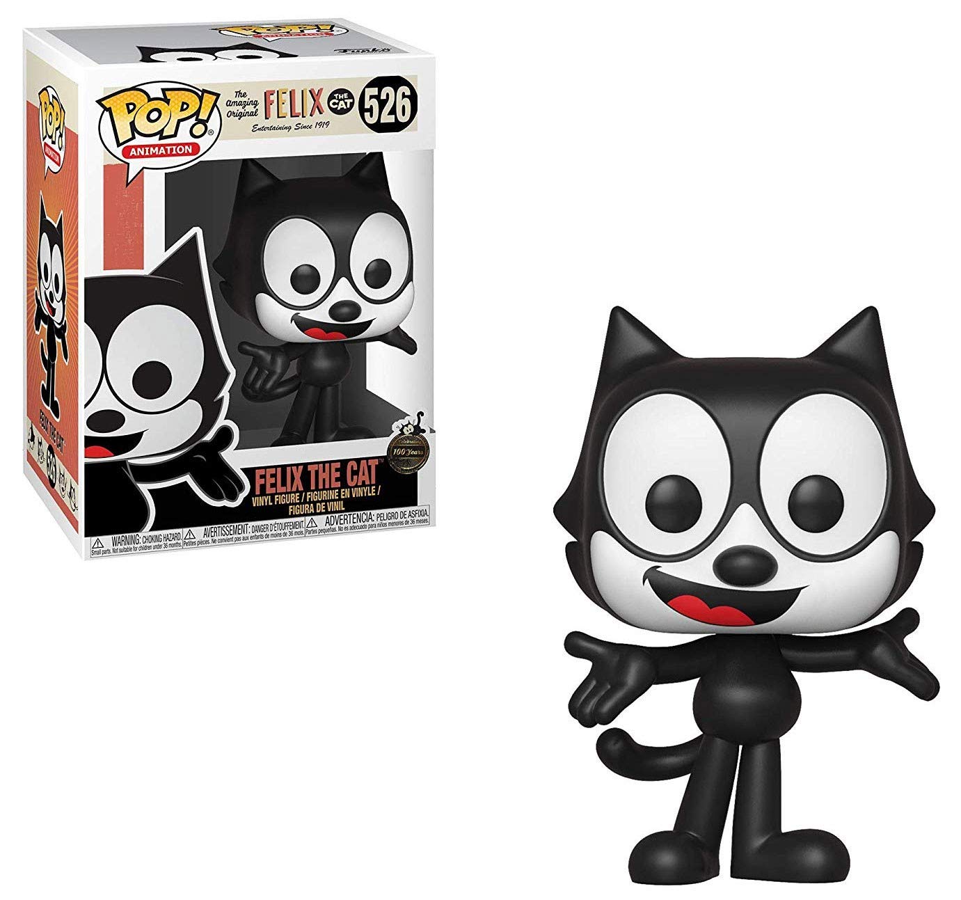 Funko Pop: Felix The Cat Pop! Figura de Vinilo #526