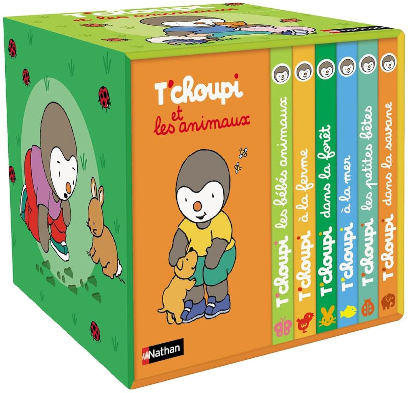 Libro: Ma petite bibliothèque - T'choupi et les animaux