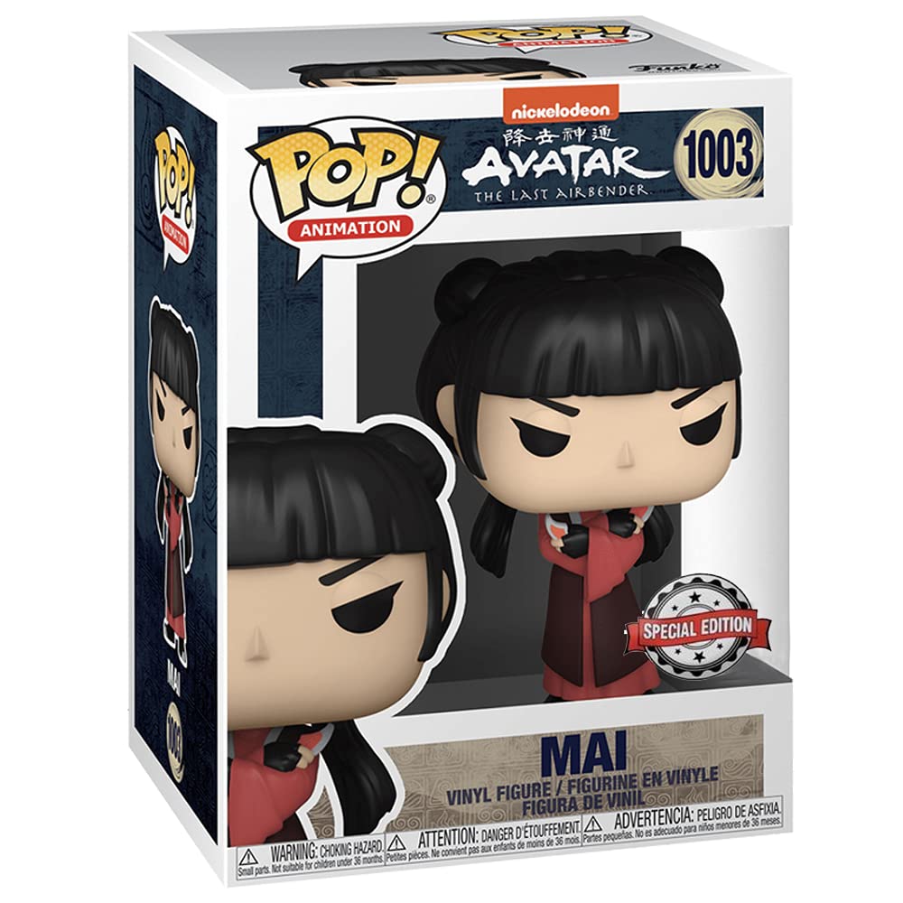 Funko Pop! Animación Avatar The Last Airbender #1003 – Mai with Knives Special Edition Exclusivo