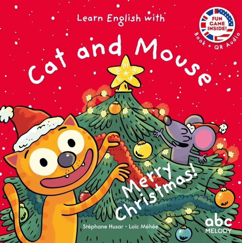 Libro: Merry Christmas - Cat and Mouse - Livre + Audio