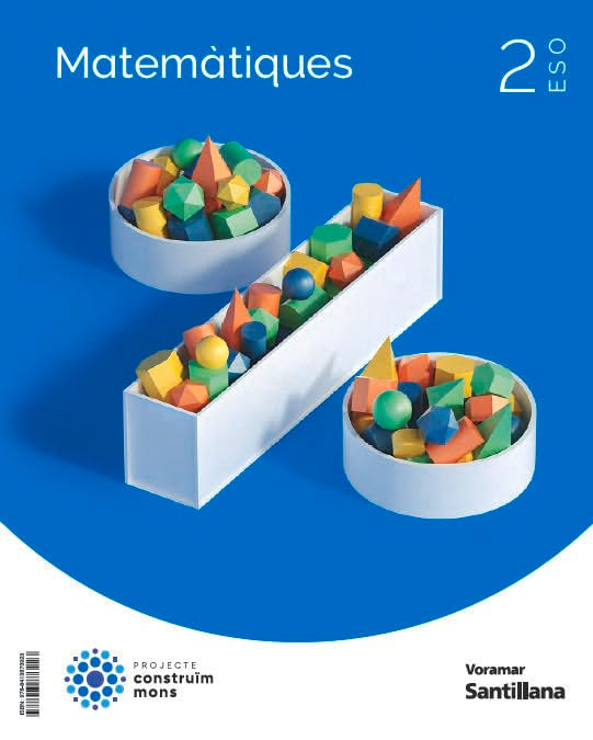Libro: MATEMATIQUES 2 ESO CONSTRUIM MONS
