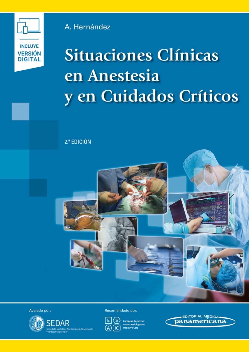 Libro: Situaciones Clínicas en Anestesia y en Cuidados Críticos (+ebook): 2ª edición.