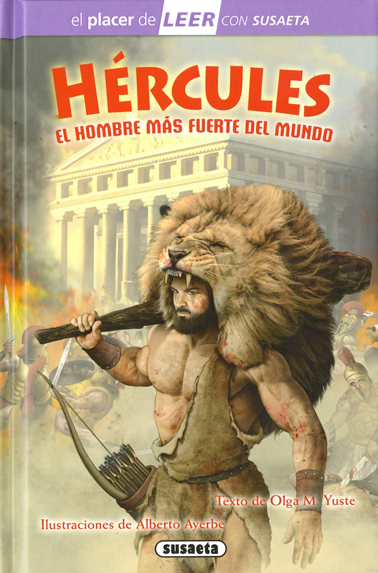 Libro: Hércules, el hombre más fuerte del mundo (El placer de LEER con Susaeta - nivel 4)