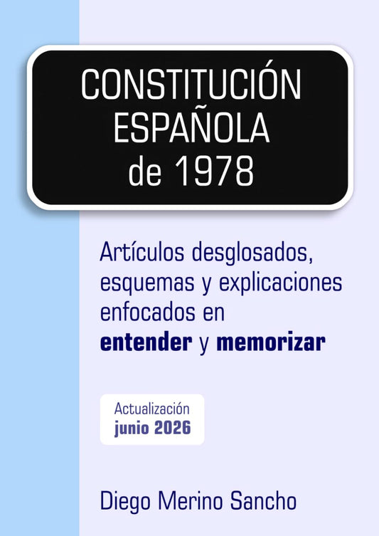 Constitución Española de 1978 (Esquemas para opositores)