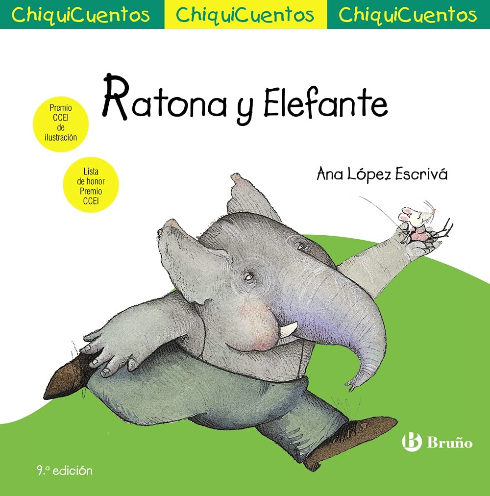 Libro: Ratona y Elefante (Castellano - A PARTIR DE 3 AÑOS - CUENTOS - ChiquiCuentos)