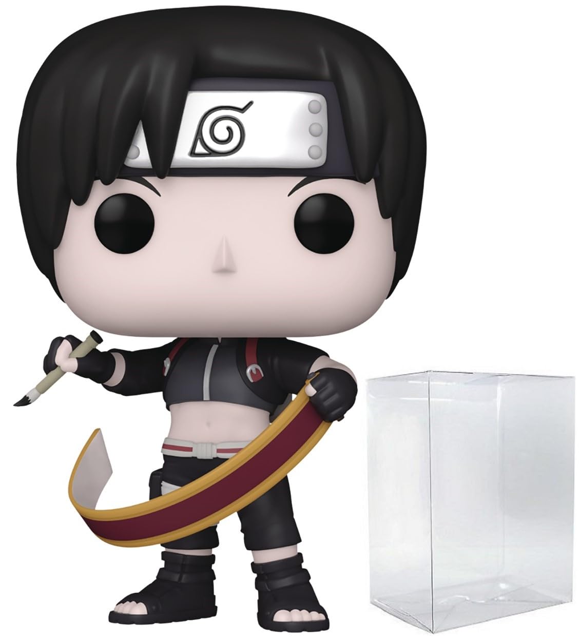 Funko Pop: POP Naruto Shippuden - Sai Funko Figura de Vinilo (Bundled with Compatible Box Protector Case), Multicolor, 3.75