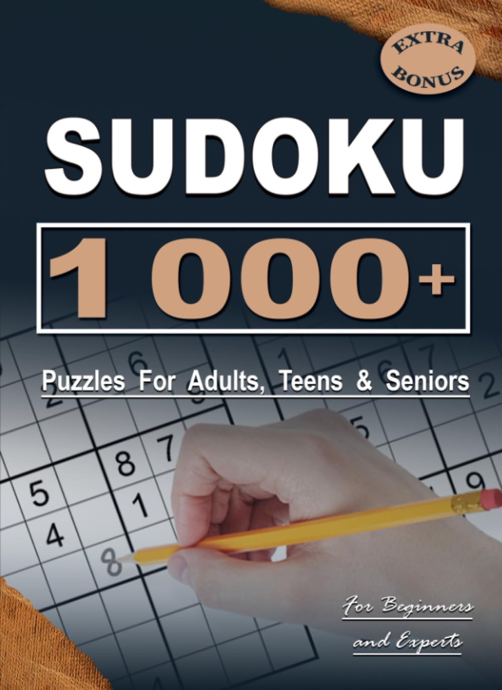 Libro: 1020 Sudoku Puzzles for Adults: Sudoku Puzzle Book for Adults. Easy to Hard with full Solutions
