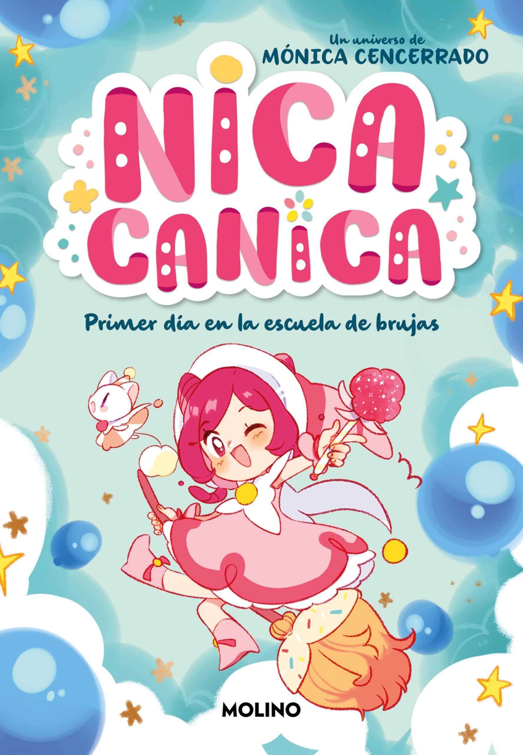 Libro: Nica Canica 1 - Primer día en la escuela de brujas (Peques)