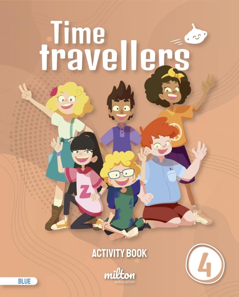 Libro: Time Travellers 4 Blue Activity Book English 4 Primaria