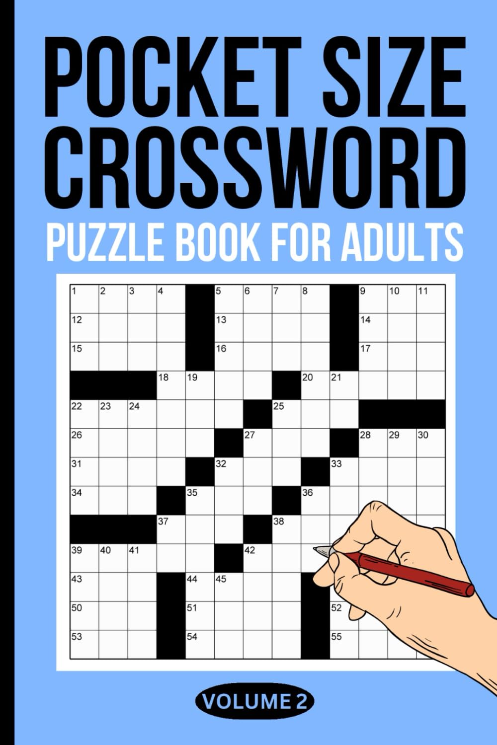 Libro: Small Crossword Puzzle Book for Adults : Pocket Size Edition: 50 Mini Crosswords for Relaxation, Brain Exercise, and On-the-Go Fun