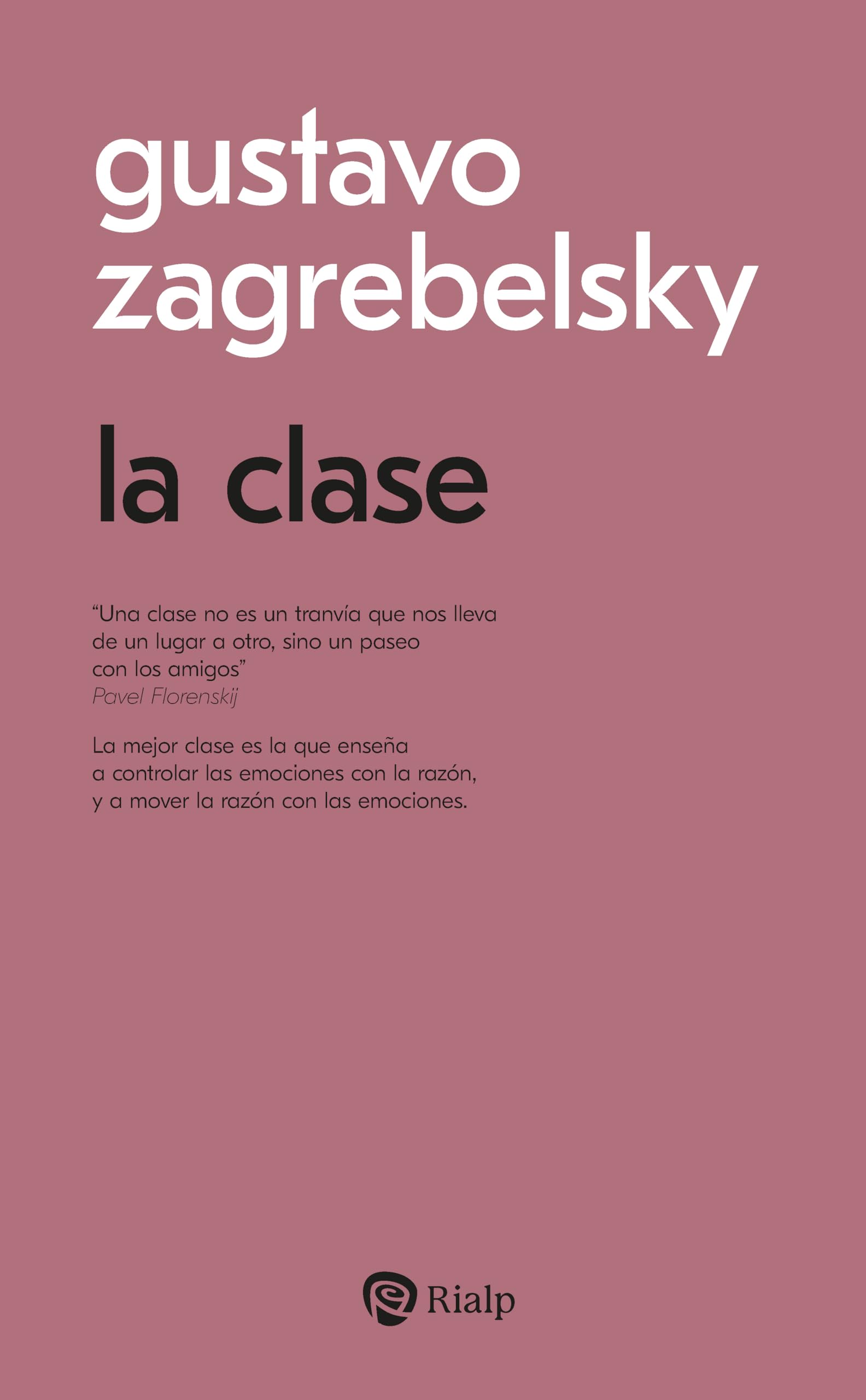 Libro: La clase: Discurso
