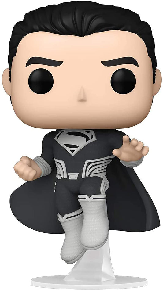 Funko POP DC: Justice League The Snyder Cut - Black Suit Superman Multicolor,3.75 Pulgadas
