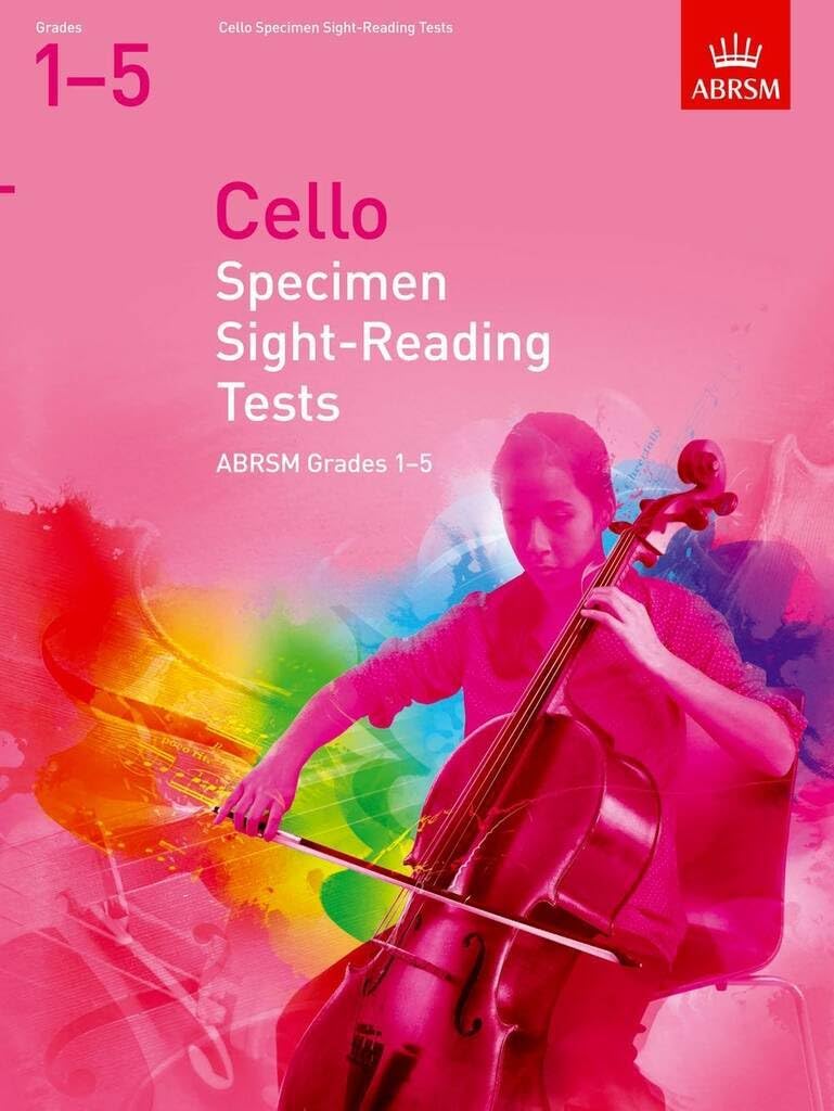 Libro: Cello Specimen Sight-Reading Tests, ABRSM Grades 1-5: from 2012 (ABRSM Sight-reading)