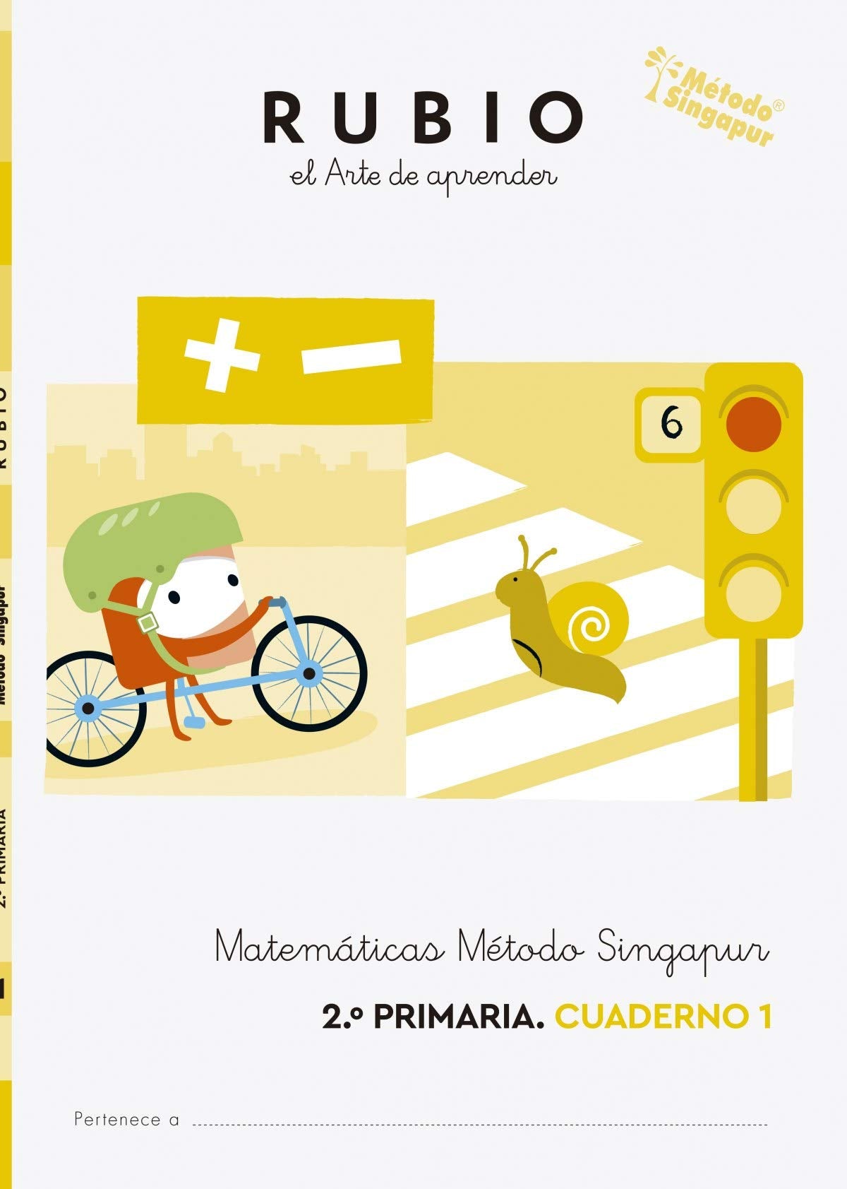 Libro: Matemáticas Método Singapur 2.º Primaria RUBIO