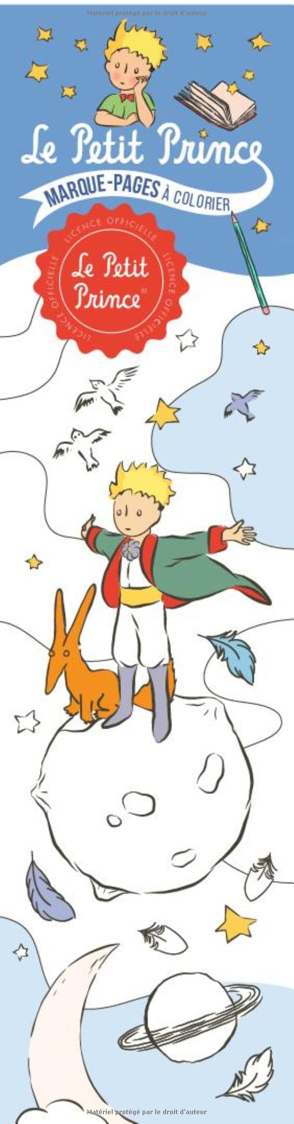 Libro: Le Petit Prince - Marque-pages à colorier