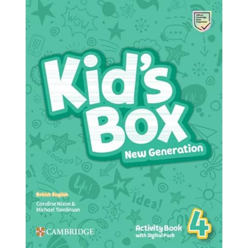 Libro: Kid's Box New Generation Level 4 Activity Book with Digital Pack British English