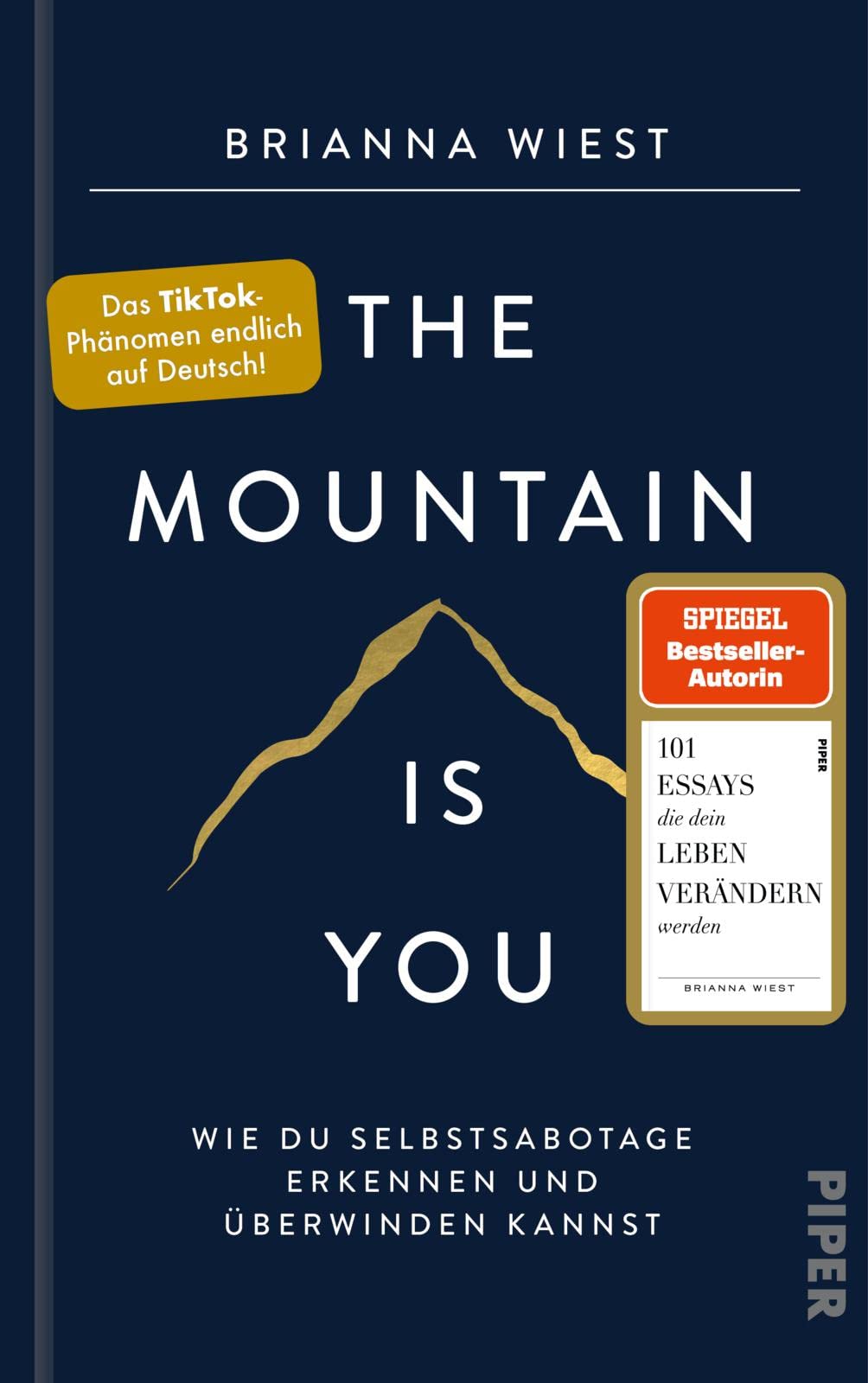 Libro: The Mountain Is You: Wie du Selbstsabotage erkennen und überwinden kannst | Das Booktok-Phänomen endlich auf Deutsch!