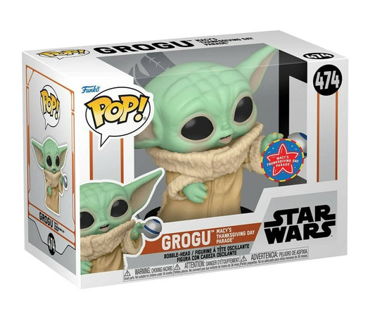 Funko Grogu Macys Thanksgiving Day Parade Float 4 Pulgadas Figura Bundled in Protector