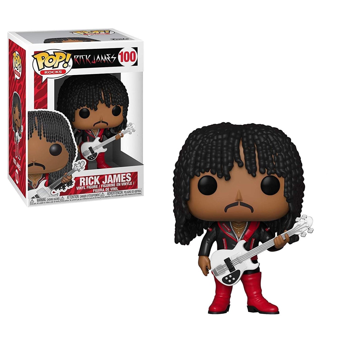 Funko Pop! Música: Rick James - Super Freak Toy, Multicolor