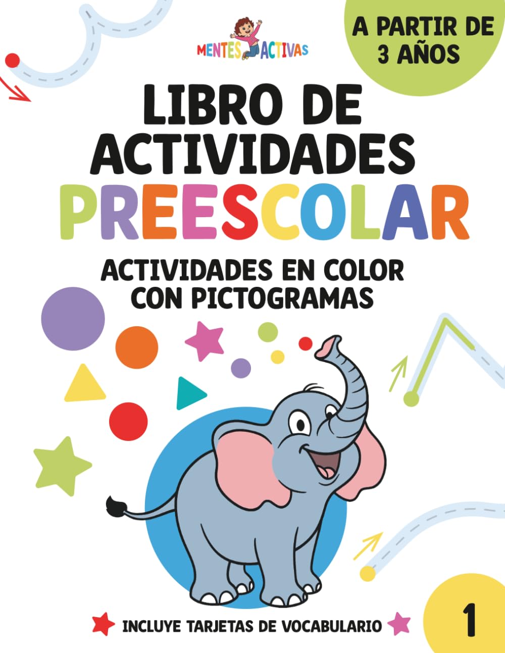 Libro de Actividades Preescolar - Método Montessori: Actividades Educativas y Divertidas para Niños de 3 años. Actividades para Niños con Dificultades de Aprendizaje (TEA)