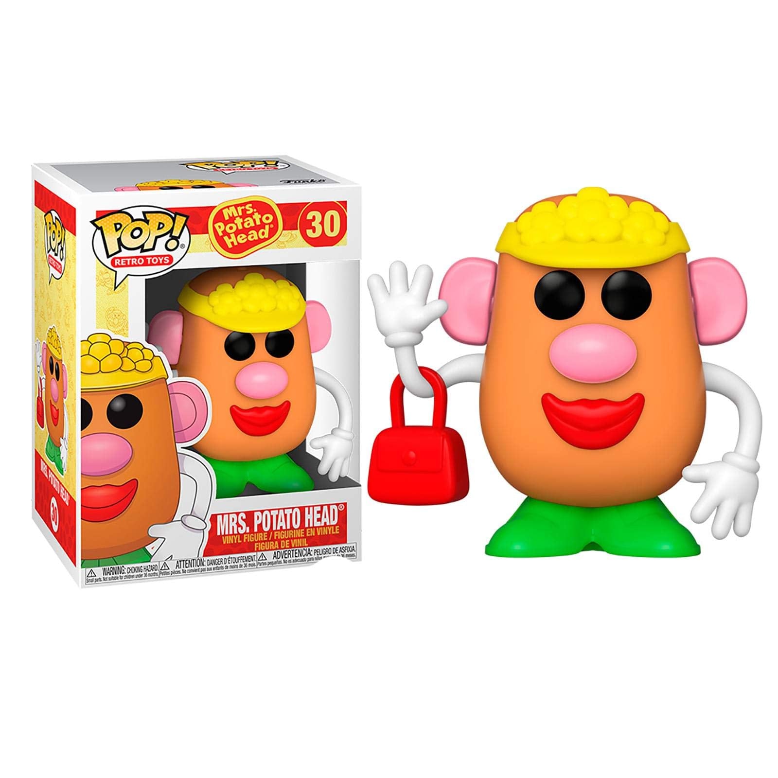 Funko Pop! Retro Toys: Hasbro - Mrs. Potato Head, 3.75 Pulgadas