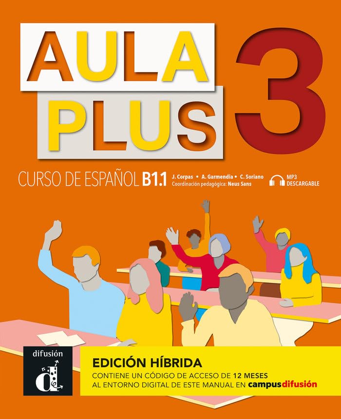 Libro: Aula Plus 3 Ed. Hibrida L. del alumno