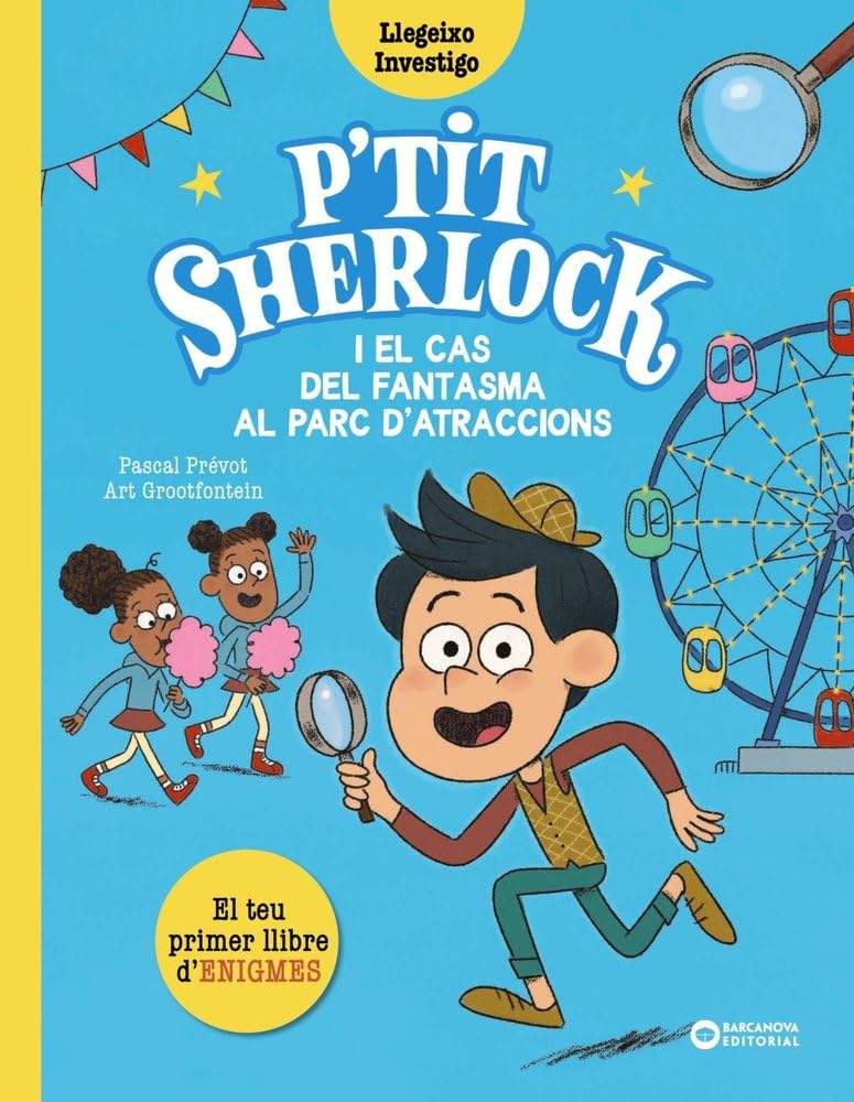 Libro: P'tit Sherlock i el cas del fantasma al parc d'atraccions