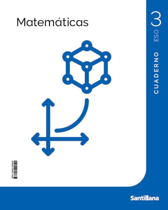 Libro: MATEMÁTICAS 3 ESO CM SANTILLANA