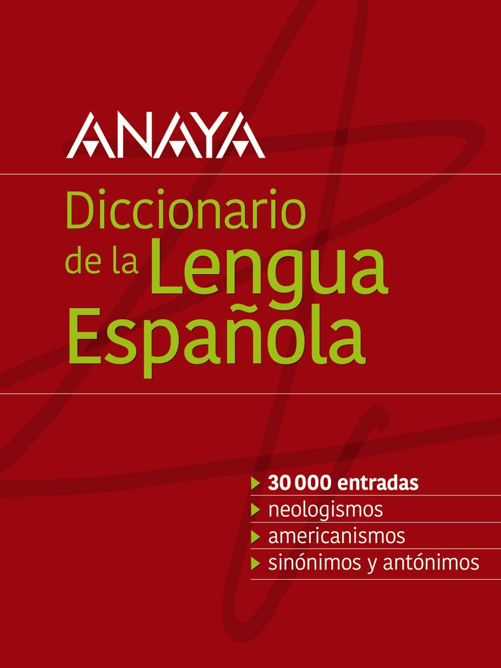 Libro: Diccionario Anaya de la Lengua
