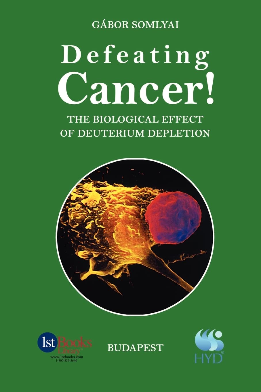 Libro: Defeating Cancer!: The Biological Effect of Deuterium Depletion