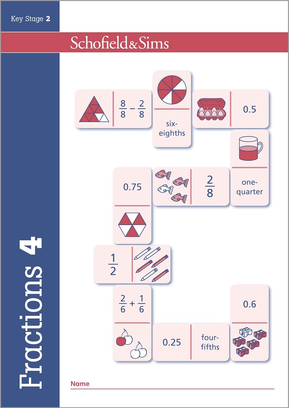 Libro: Fractions Decimals & Percentages 4