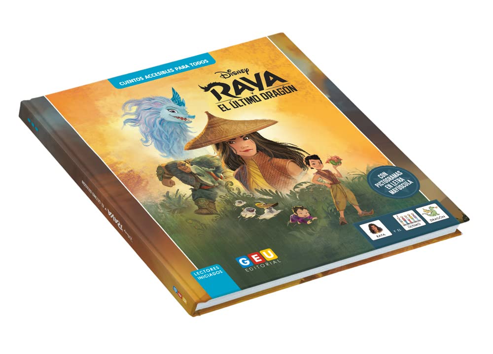 Libro: Raya y el Último Dragón | Cuento Disney con Pictogramas | Educación Infantil: Lectores Iniciados | Cuentos Disney (Lectores Iniciados | Cuentos Accesibles para Todos)
