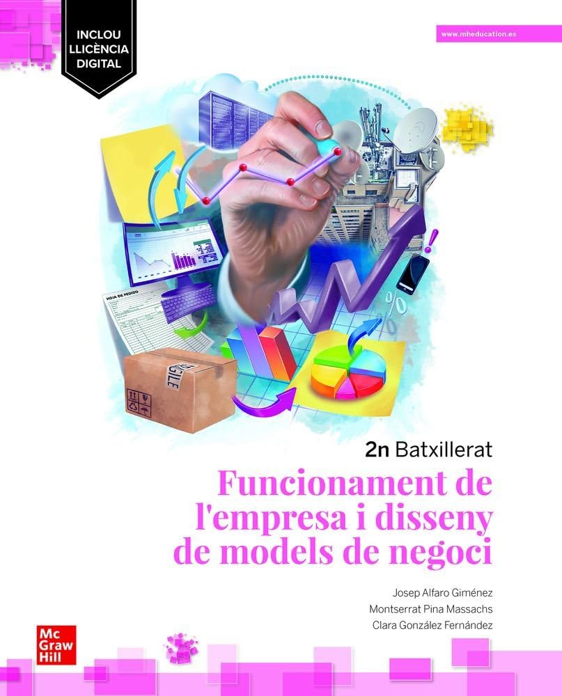 Libro: Funcionament de l’empresa i disseny de models de negoci. 2n Batxillerat