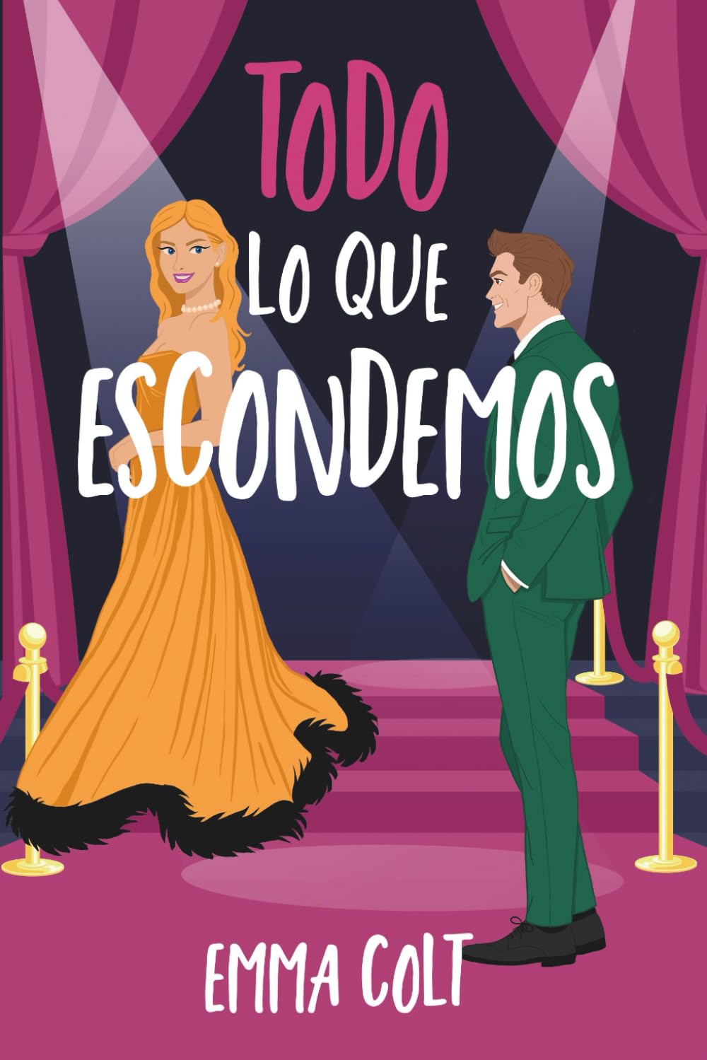 Libro: Todo lo que escondemos: una comedia romántica contemporánea (Eventos Luxe) (Spanish Edition)