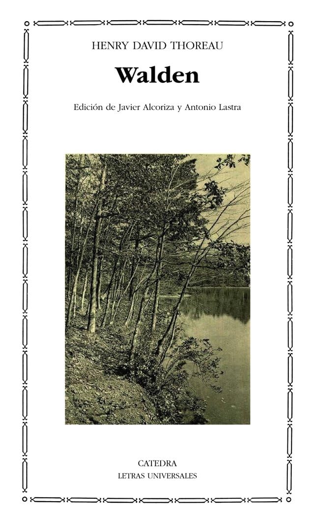 Libro: Walden (Letras Universales) (Spanish Edition)