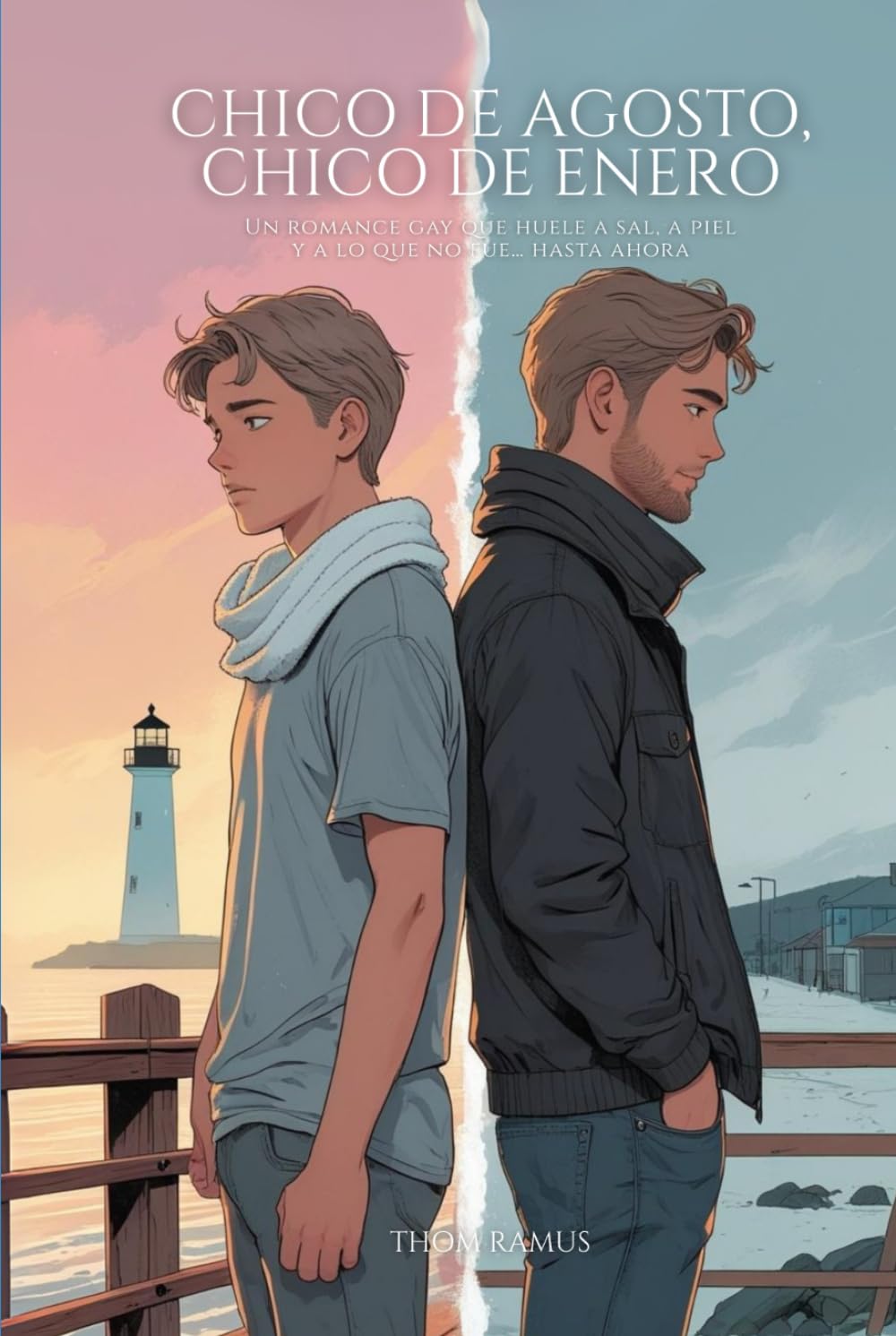 Libro: Chico de agosto, chico de enero: Un romance gay que huele a sal, a piel y a lo que no fue… hasta ahora (Spanish Edition)