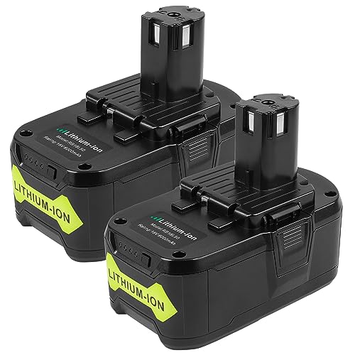 Batería-de-repuesto-ARyee-de-6000-mAh-y-18-V-para-herramientas-eléctricas-inalámbricas-Ryobi-de-18-V-(2-unidades,-P108-y-P109)-(iones-de-litio)-para-Ryobi-One+-P104,-P105,-P102,-P103-y-P107.