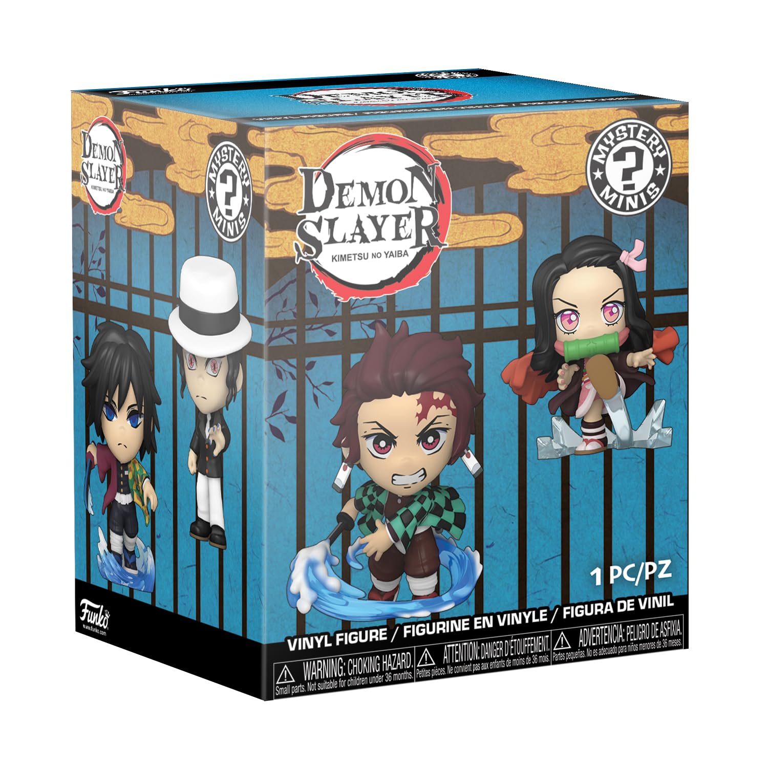 Funko Mystery Mini - Demon Slayer: Kimetsu no Yaiba - 1 of 12 to Collect - Styles Vary