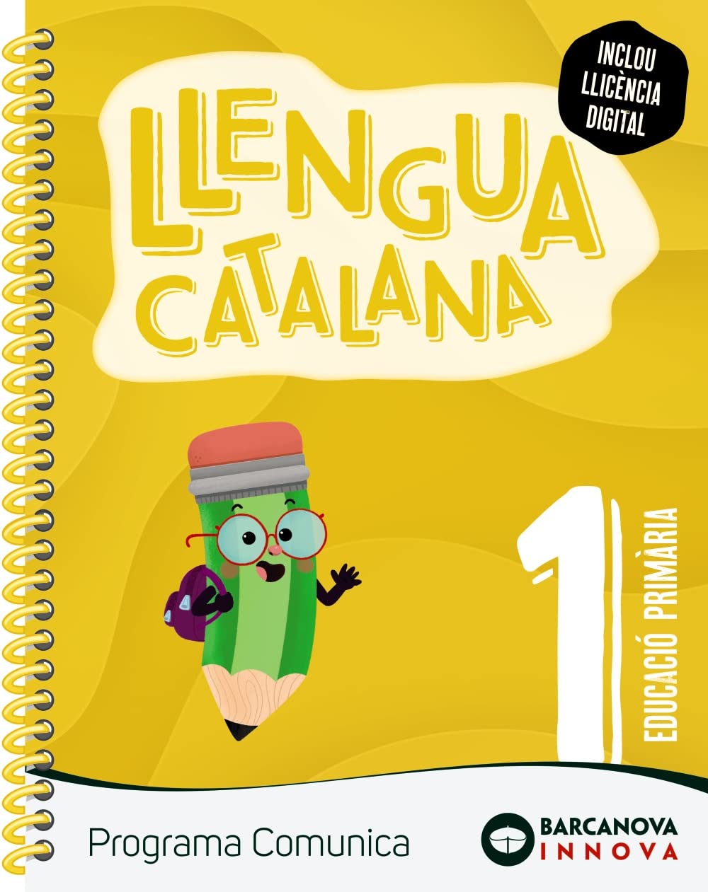Libro: Comunica 1. Llengua catalana (lletra lligada)