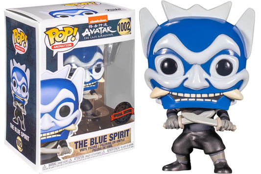 Funko Avatar: El Último Maestro del Aire Pop! Animation Zuko The Blue Spirit Figura de Vinilo Hot Topic Exclusivo