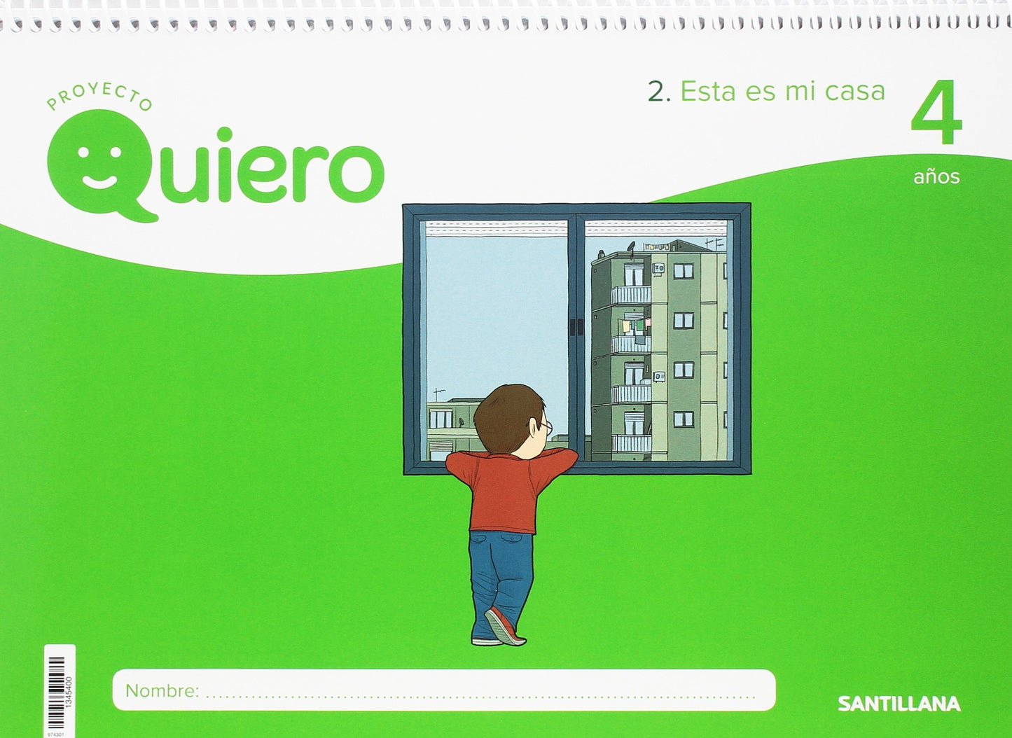 Libro: QUIERO 4 AÑOS 1 TRIM