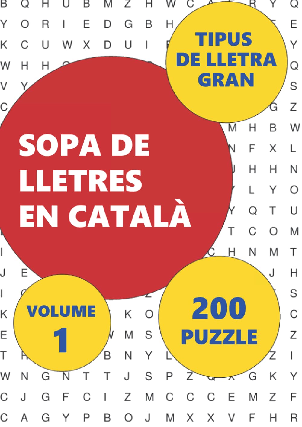 200 Sopa De Lletres En Català: Volume 1