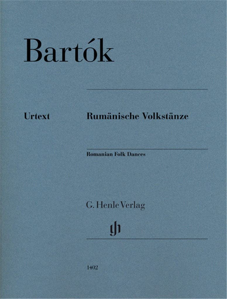 Libro: Danses populaires roumaines --- piano: Klavier zu zwei Händen