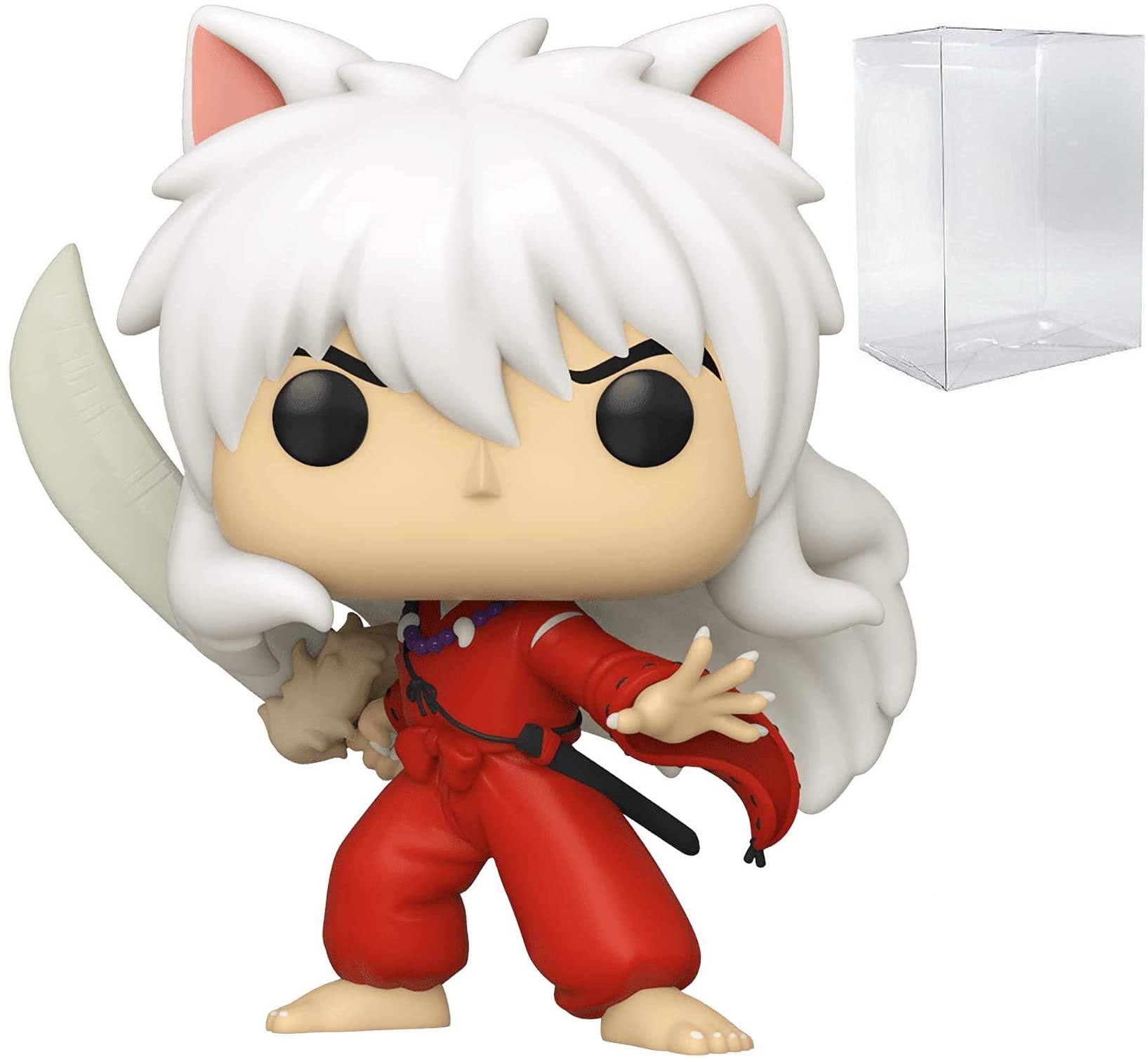 Funko Pop: POP Inuyasha - Inuyasha Funko Pop! Figura de Vinilo (Bundled with Compatible Pop Box Protector Case) Multicolored 3.75 Pulgadas