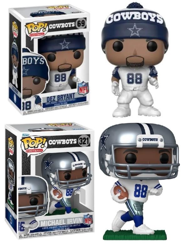 Funko Dez Bryant/Michael Irvin (Dallas Cowboys) NFL Pop! Combo
