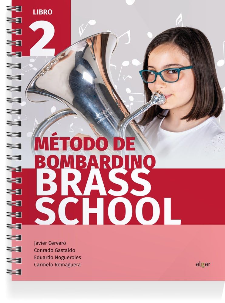 Libro: Método de bombardino Brass School. Libro 2